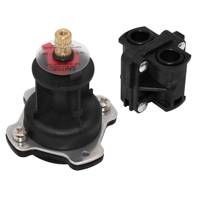 GREATUS GP76851 Mixer Cap and Pressure Balancing Unit (Shower) Parts Cartridge Compatible with Kohler Rite-Temp and 1/2" Shower Valve GP500520 and GP77759 Parts -2SETS - Image 1